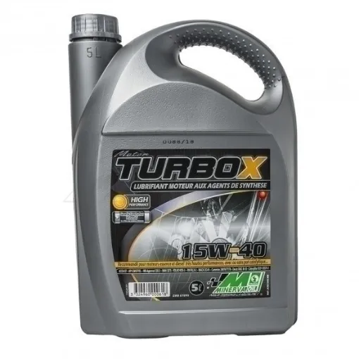 Picture of Minerva marine turbo XD 15W40 oil - 5L