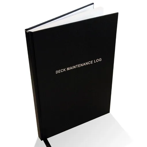 Picture of Deck maintenance logbook