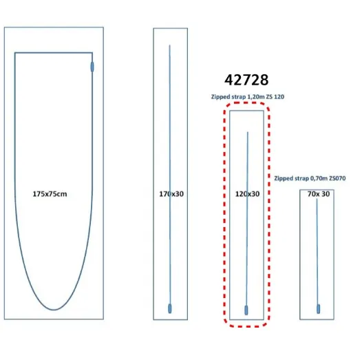 Picture of Zip door no. 42728 X 2 – (120 X 30cm)