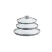 Picture of Glass and stainless steel platine lid Ø 26 cm - Cristel