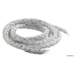 Picture of Polyester braid mooring line 24mm x 80m in white - high - strength 8 - strand