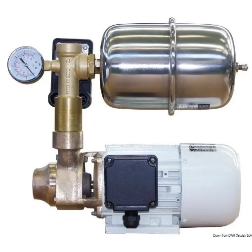 Picture of Fresh water pump 24V with bronze body and accumulator tank - Cem