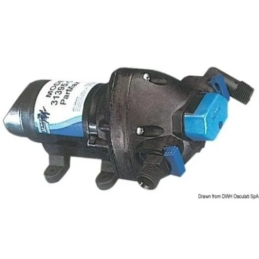 Picture of Self - priming fresh water pump 12V fitted with 4 valves - Flojet