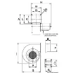 Picture of Centrifugal 24V electric blower