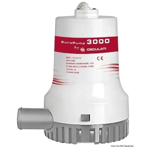 Picture of Bilge pump 3000 12V submersible - Europump