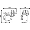 Picture of Bronze UP3 12V electric gear pump - Self - priming