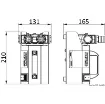 Picture of 12V VP45 electric gear pump for oil transfer/change - self - priming - Marco