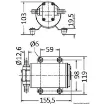 Picture of 12V  pump for oil, diesel oil and viscous fluids -   self - priming