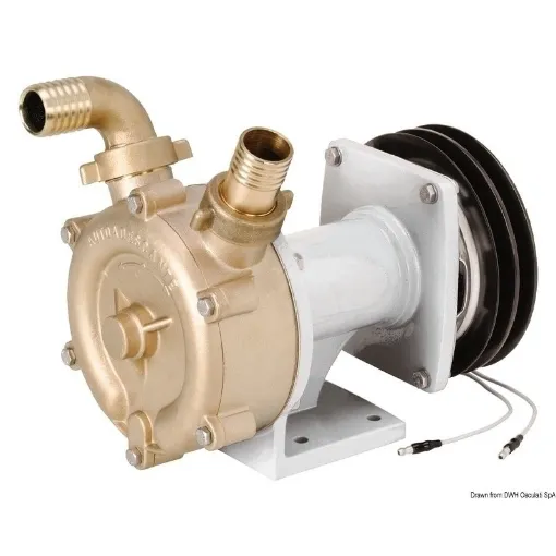 Picture of Bronze impeller pump 120L/m with mechanically activated clutch