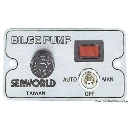 Picture of Manual panel switch for electric bilge pumps