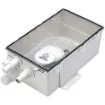 Picture of Grey water tank with 12 V sahara 500 auto pump 27L - Attwood