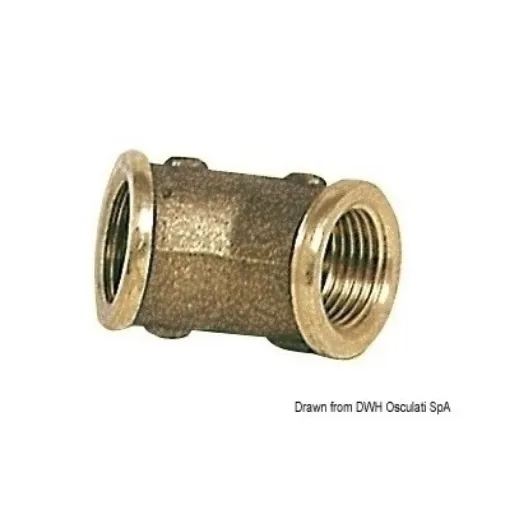 Picture of 1" 1/2 45° female/female brass elbow