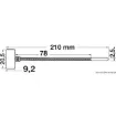 Picture of 2.5mm x 110mm cable ties - with over - writable pad x100