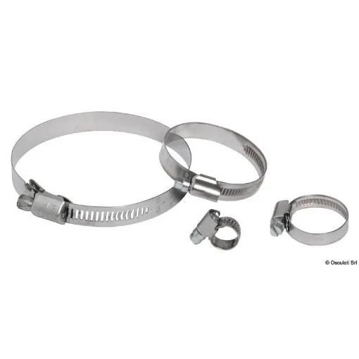 Picture of 12 - 20mm Hose clamp x10 - stainless steel