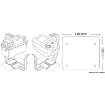 Picture of Double plate for battery/tank fastening