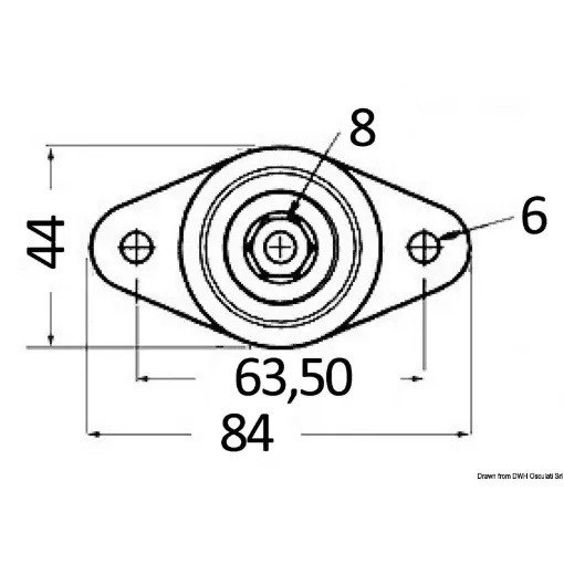 Picture of Power post junction maxi 83 x 44 mm