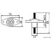 Picture of Maxi junction box for electrical cable red