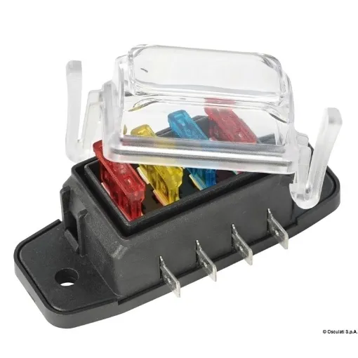 Picture of Watertight blade fuse holder box 4 housings