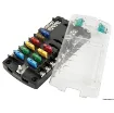 Picture of Fuse holder box 12 seats - Polycarbonate