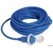 Picture of 16A Pre - mounted cap and cable in blue 10m