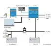 Picture of This device inhibits any continuity between the on-board electrical system and the pier. It therefore makes the system safer by completely isolating the boat's system, allowing for proper intervention of safety devices and eliminating problems caused by galvanic currents.