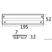 Picture of Zinc anode engine rods 30/200 HP - 818298A1 - Mercury and Mariner