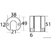 Picture of Anode foot Bravo/Blackhawk - 43.424.00