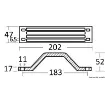 Picture of Zinc anode for 100/300 HP - 6G5 - 45251 - 01/02 - Yamaha