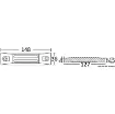 Picture of Aluminium plate anode for 35/50 HP - 06411 - ZV5 - 000 - Honda