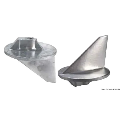 Osculati - Short Fin Anode for 40-225 HP Outboards - 43.420.00 product image