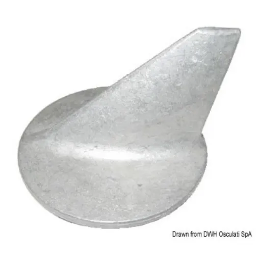 Osculati - Short Fin Anode for 40-225 HP Outboard Engines - 43.420.11 product image