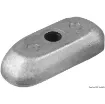 Picture of 2 - 5 HP plate without insert fitted with 7mm Ø bore - 55320 - 98400 - OMC / Johnson / Evinrude