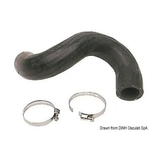 Osculati - Double Elbow Rubber Hose for Water Intake - 43.951.00 product image
