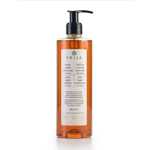 Picture of Gentle cleansing hand wash with Ginseng - 5 x 380ml pump dispenser - Prija | Vegan!