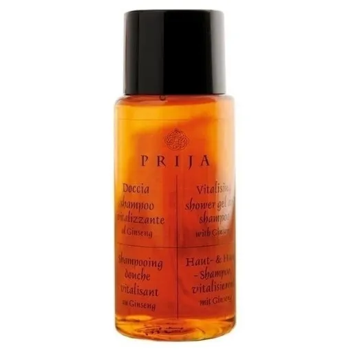 Picture of Shampoo and shower gel with ginseng - 300 x 40ml - Prija | Vegan!