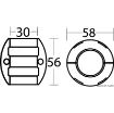 Picture of Zinc shaft anode DPH/DPR - 3807400 - Volvo