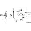 Picture of Zinc anode for DP - 3589875/3589876 - Volvo penta