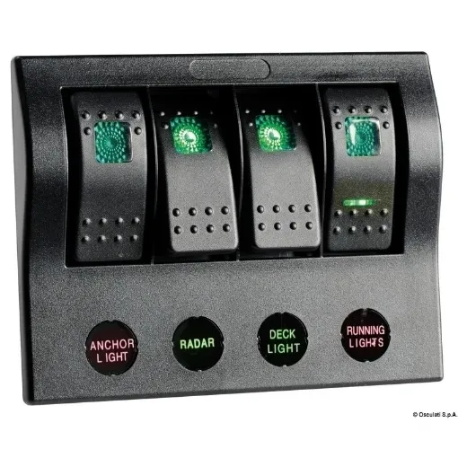 Picture of PCP Compact electric panel - 4 switches