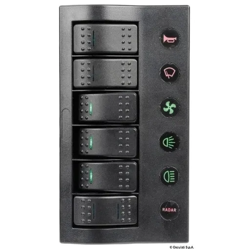 Picture of PCP Compact electric panel - 6 switches