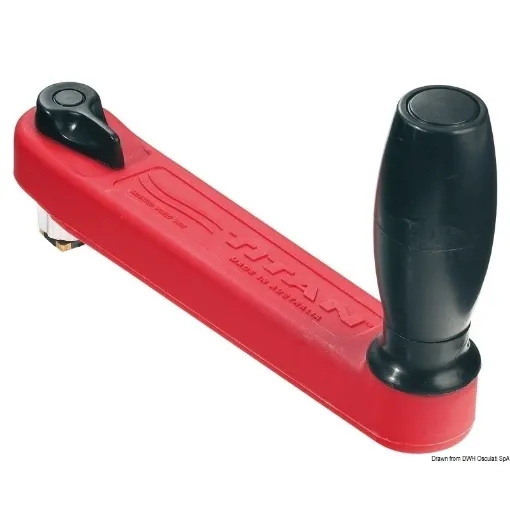 Picture of Titan handle Magnum red 250 mm