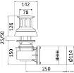 Picture of Nestor capstan winch 1000W 12V - Italwinch