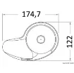 Picture of Smart V windlass 500W 12V ISO low - 6mm - Italwinch