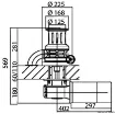 Picture of Star plus windlass 2300W 24V - 10mm gypsey - Italwinch