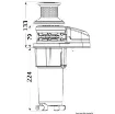 Picture of VX1L 12V 800W windlass kit - 8mm with drum - Lewmar