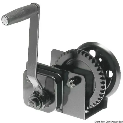 Picture of Boat haulage winch with clutch