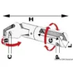 Picture of 2 - joint swivelling connection AISI 316 6/8 mm