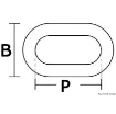 Osculati - Stainless Steel Calibrated Chain 10mm x 75m - 01.375.10-075 product image