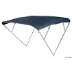 Picture of 4 - arc bimini high AISI316 220/230 x 250 - height 145 cm - blue navy