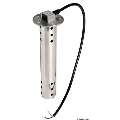 Picture of Black and clear water vertical level sensors