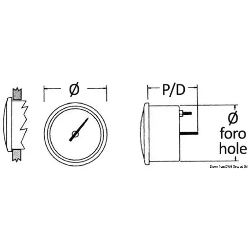 Picture of Waste water gauge 10 - 180 ohm waste - Guardian